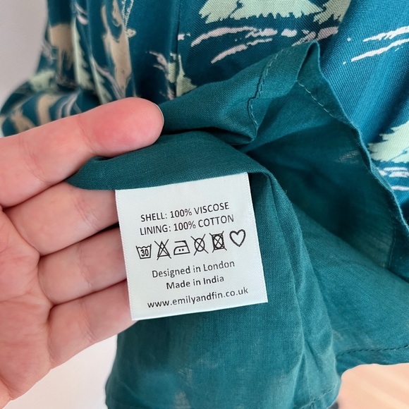 Emily & Fin Rachel Dress in Deer, Modcloth "Day After Day" Soft Holiday Dress - Picture 7 of 7